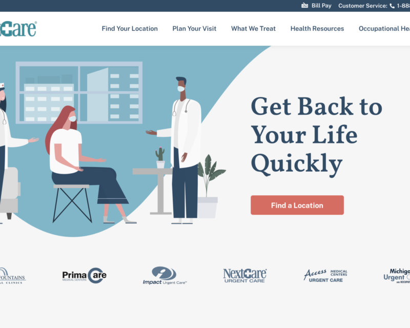NextCare-Healthcare-web-design